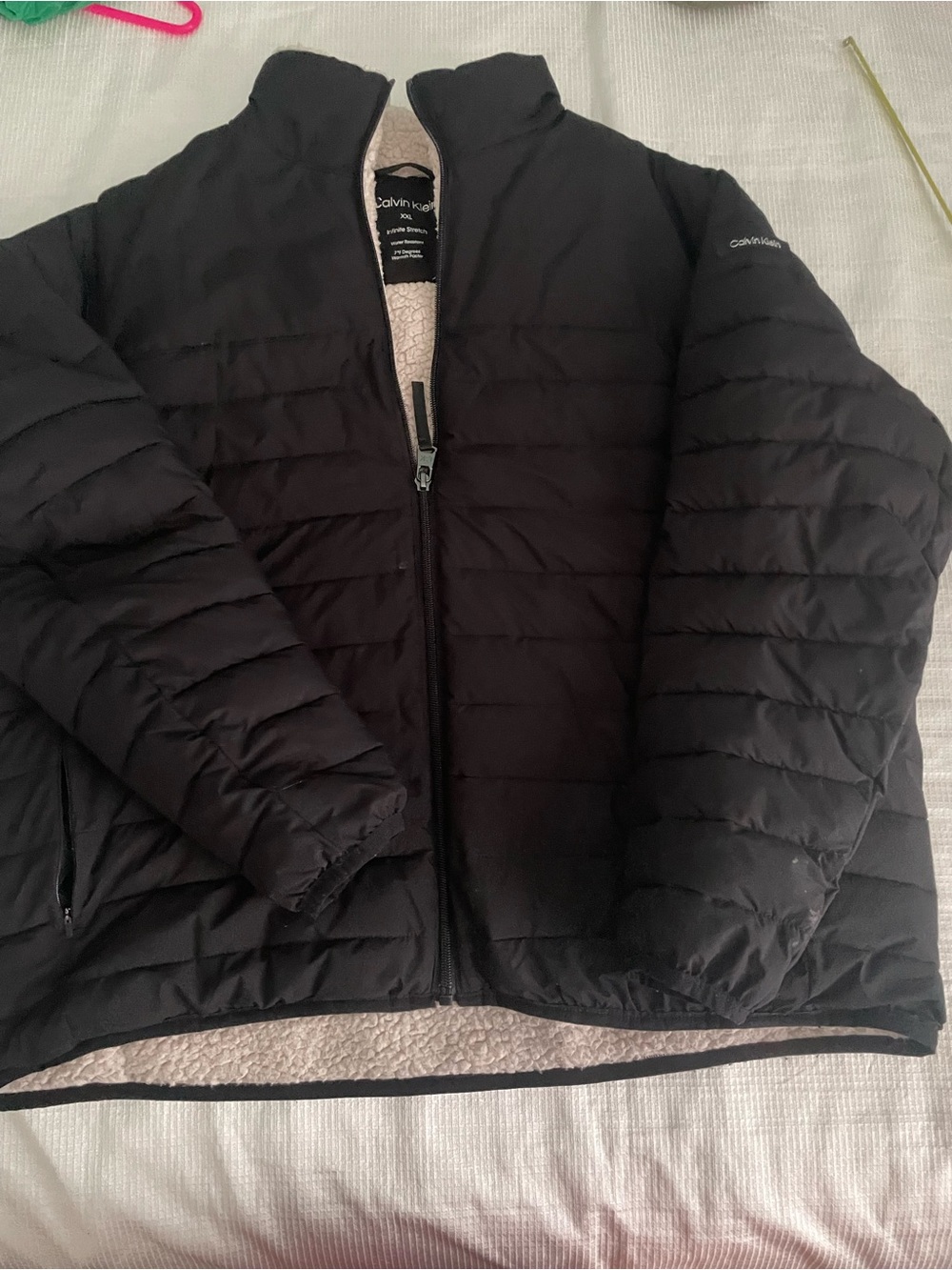 Calvin Klein Women's Black Quilted Puffer Jacket